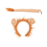 Maxbell Lion Costume Lion Tail Ears Dress up Decorative for Show New Year Toddlers
