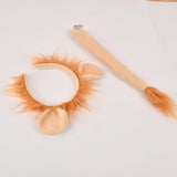 Maxbell Lion Costume Lion Tail Ears Dress up Decorative for Show New Year Toddlers