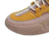 Maxbell Womens Casual Shoes Slip On Sports Shoes Comfortable Outdoor Walking Shoes 36 Yellow