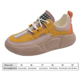 Maxbell Womens Casual Shoes Slip On Sports Shoes Comfortable Outdoor Walking Shoes 37 Yellow