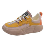 Maxbell Womens Casual Shoes Slip On Sports Shoes Comfortable Outdoor Walking Shoes 37 Yellow