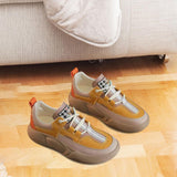 Maxbell Womens Casual Shoes Slip On Sports Shoes Comfortable Outdoor Walking Shoes 38 Yellow