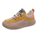 Maxbell Womens Casual Shoes Slip On Sports Shoes Comfortable Outdoor Walking Shoes 39 Yellow