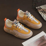Maxbell Womens Casual Shoes Slip On Sports Shoes Comfortable Outdoor Walking Shoes 39 Yellow