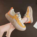 Maxbell Womens Casual Shoes Slip On Sports Shoes Comfortable Outdoor Walking Shoes 40 Yellow