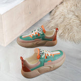 Maxbell Womens Casual Shoes Slip On Sports Shoes Comfortable Outdoor Walking Shoes 40 Green