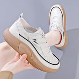 Maxbell Women's Shoes Stylish Summer Thick Soled Durable for Fitness Climbing Hiking Beige 40