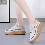 Maxbell Women's Shoes Stylish Summer Thick Soled Durable for Fitness Climbing Hiking Beige 40