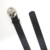 Maxbell PU Leather Belt for Men Women with Pin Buckle Fashion for Jackets Pants Black