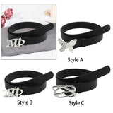 Maxbell Ladies Belts for Jean Pant Dress Belt Fashion Waistband Women Leather Belt Style A