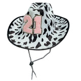 Maxbell Cowgirl Hat Women Cowboy Hat Fancy Dress up for Outdoor Celebration