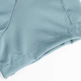 Maxbell women Nurse Uniform Multi Pockets Soft Top Pants Set for Massaging L light blue