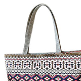 Maxbell Embroidery Shoulder Bag Women Handbag Casual Lightweight Travel Bag for Work Style B