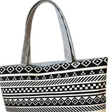 Maxbell Embroidery Shoulder Bag Women Handbag Casual Lightweight Travel Bag for Work Style D