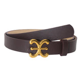Maxbell Women Belt PU Leather Waist Belt Clothing Decoration for Pants Trouser Party Coffee