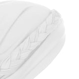 Maxbell Women Indian Turban Hat Headwrap Head Cover Beanie Hats Bandana white