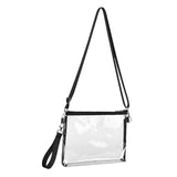 Maxbell Clear Crossbody Bag Y2K Stadium Approved Waterproof Shoulder Bag for Travel