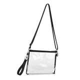 Maxbell Clear Crossbody Bag Y2K Stadium Approved Waterproof Shoulder Bag for Travel