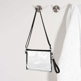Maxbell Clear Crossbody Bag Y2K Stadium Approved Waterproof Shoulder Bag for Travel