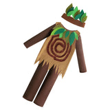Maxbell Children Tree Costumes Headdress Vest Romper for Halloween Show Festival S