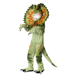 Maxbell Kids Dinosaur Costume Unisex Green Suit for Dress up Party Cosplay Toddler XL