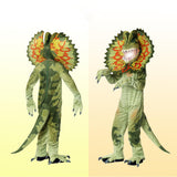 Maxbell Kids Dinosaur Costume Unisex Green Suit for Dress up Party Cosplay Toddler XL