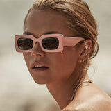 Maxbell Driving Glasses Traveling Travel Summer Rectangle Sunglasses for Women Men Leopard Black Gray