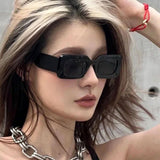 Maxbell Driving Glasses Traveling Travel Summer Rectangle Sunglasses for Women Men Leopard Black Gray