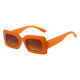 Maxbell Driving Glasses Traveling Travel Summer Rectangle Sunglasses for Women Men Orange