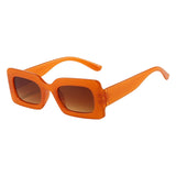 Maxbell Driving Glasses Traveling Travel Summer Rectangle Sunglasses for Women Men Orange