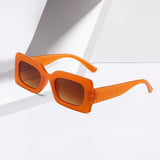 Maxbell Driving Glasses Traveling Travel Summer Rectangle Sunglasses for Women Men Orange