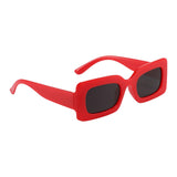 Maxbell Driving Glasses Traveling Travel Summer Rectangle Sunglasses for Women Men Red Black Gray