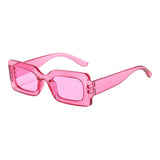 Maxbell Driving Glasses Traveling Travel Summer Rectangle Sunglasses for Women Men Rose Red