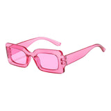 Maxbell Driving Glasses Traveling Travel Summer Rectangle Sunglasses for Women Men Rose Red