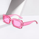 Maxbell Driving Glasses Traveling Travel Summer Rectangle Sunglasses for Women Men Rose Red