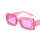 Maxbell Driving Glasses Traveling Travel Summer Rectangle Sunglasses for Women Men Rose Red