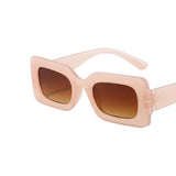 Maxbell Driving Glasses Traveling Travel Summer Rectangle Sunglasses for Women Men Pink Brown