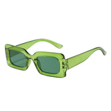 Maxbell Driving Glasses Traveling Travel Summer Rectangle Sunglasses for Women Men Green