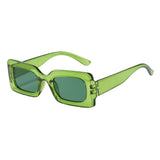 Maxbell Driving Glasses Traveling Travel Summer Rectangle Sunglasses for Women Men Green