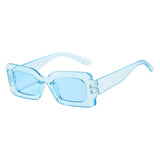 Maxbell Driving Glasses Traveling Travel Summer Rectangle Sunglasses for Women Men Blue