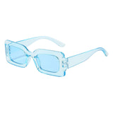 Maxbell Driving Glasses Traveling Travel Summer Rectangle Sunglasses for Women Men Blue