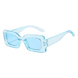Maxbell Driving Glasses Traveling Travel Summer Rectangle Sunglasses for Women Men Blue