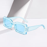 Maxbell Driving Glasses Traveling Travel Summer Rectangle Sunglasses for Women Men Blue