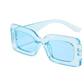 Maxbell Driving Glasses Traveling Travel Summer Rectangle Sunglasses for Women Men Blue