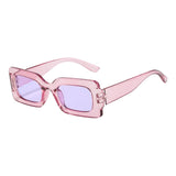 Maxbell Driving Glasses Traveling Travel Summer Rectangle Sunglasses for Women Men Violet
