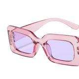 Maxbell Driving Glasses Traveling Travel Summer Rectangle Sunglasses for Women Men Violet