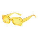 Maxbell Driving Glasses Traveling Travel Summer Rectangle Sunglasses for Women Men Yellow