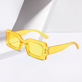 Maxbell Driving Glasses Traveling Travel Summer Rectangle Sunglasses for Women Men Yellow