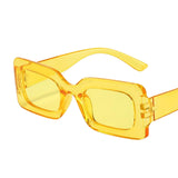 Maxbell Driving Glasses Traveling Travel Summer Rectangle Sunglasses for Women Men Yellow