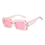 Maxbell Driving Glasses Traveling Travel Summer Rectangle Sunglasses for Women Men Pink